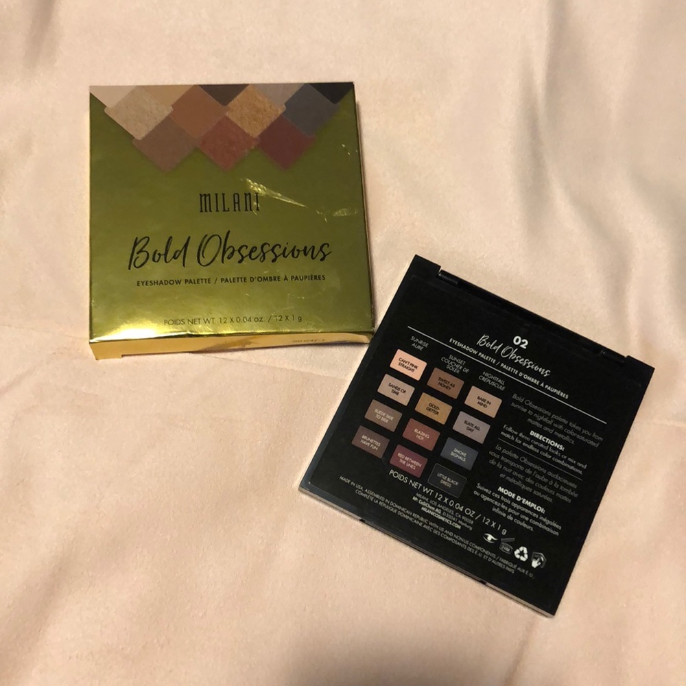 Milani Bold Obsessions Eyeshadow Palette